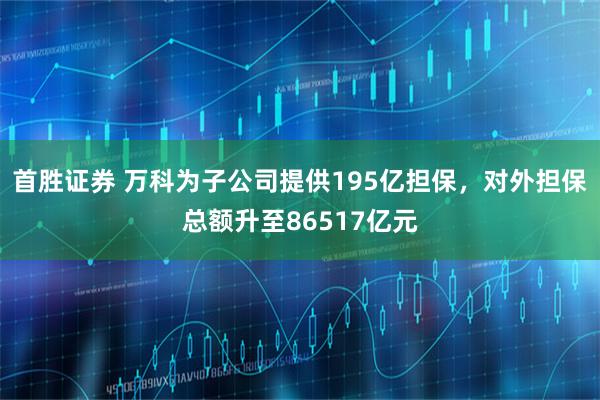 首胜证券 万科为子公司提供195亿担保，对外担保总额升至86517亿元